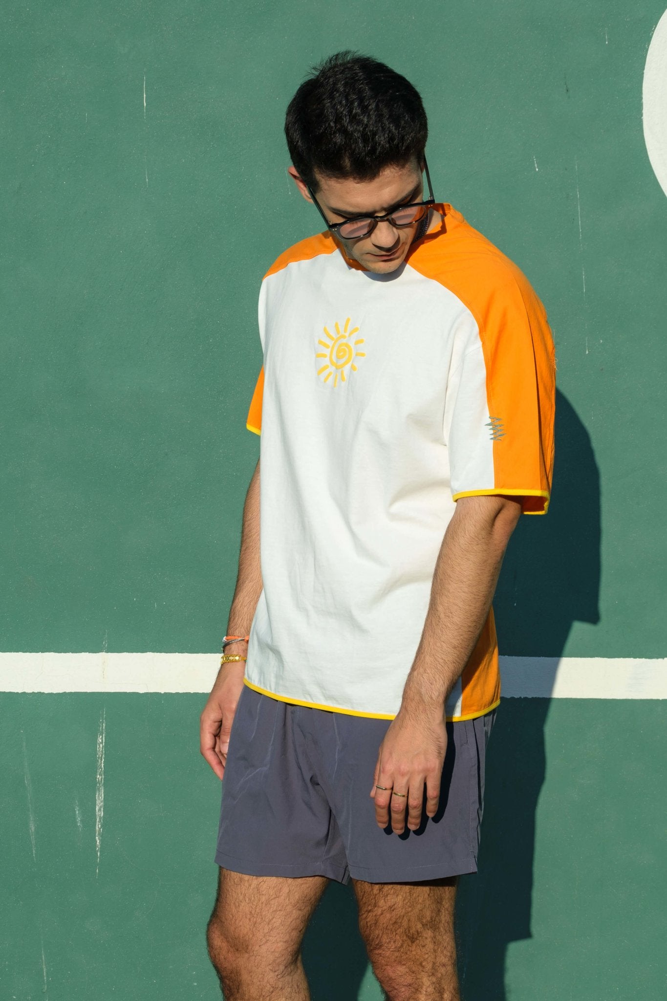 Sun Lover Unisex T-Shirt Turuncu - cluf